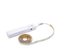 VELAMP LED Strip KIT with Moving Sensor 1MT 3000K Warm Light for Lighting Cabinet OR Various USES, LT018