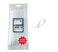 VELAMP MG103 Cable Ties, White, 2,5 x 200