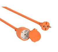 VELAMP prohd16 a-fr-20 - 20 m Garden Extension, Schuko EU, Orange