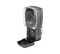 Velamp SH004 Daily outDoor timer, full CyCle of 24 hours in 15 minute bloCks, IP44, 10/16 A, White