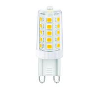 Velamp SMD LED Bulb, Capsule with G9 Fitting, 3.5W (300 Lumen Equivalent to a 30W Halogen Replacement Bulb), Natural White Light 4000K, 300° Beam Angle