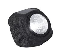 Velamp Solar LED Stone Lamp, Plastic LED Solar Rock Light. Light for Gardens, Terraces, Pathways, Balconies...