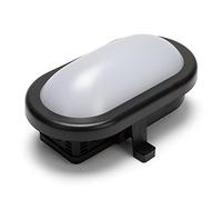 Velamp Tartaruga N IP64 5.5 Watt Plastic LED Wall Light Black