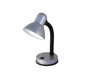 VELAMP TL1201-S Charleston Table Lamp E27, Silver