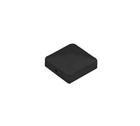 Velano Black Powder Coated Steel Metal Pyramid Square Deck Post Cap Finial for 70 x 70mm Posts