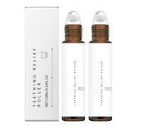 Velaria Teething Roller, 2024 New Teething Roller, Teething Relief Roller, Natural Pain Relief Roller, Teething Oil Roller, Natural Teething Relief Oil for Babies, Reduce Teething Discomfort (2PC)