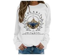 Velaris City of Starlight Colour Sweatshirt - The Night Court Sweatshirt, ACOTAR Sweater, Velaris Sweatshirt Hoodies for Teen Girls 2024 New
