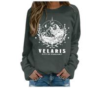 Velaris City of Starlight Sweatshirt - The Night Court Sweatshirt, ACOTAR Sweater, Velaris 2 Sided Sweatshirt 2024 New
