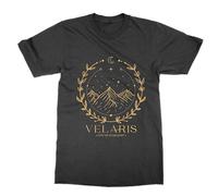 Velaris City of Starlight T-Shirt (Black, XXL)