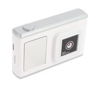 VELATEMOR 1080P HD Digital Camera, 64MP Dual Lens Travel Camera, with LED Fill Light Selfie Mirror for Beginner Teens and Travel (White)