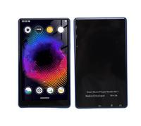 VELATEMOR 128GB MP3 Player with Bluetooth, 5 Inch Touchscreen Bluetooth MP4 MP5 Music Player, Dual Band WiFi, HiFi Sound, FM, E Book, for Kids Adults (Blue)