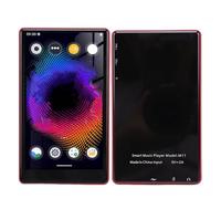 VELATEMOR 128GB MP3 Player with Bluetooth, 5 Inch Touchscreen Bluetooth MP4 MP5 Music Player, Dual Band WiFi, HiFi Sound, FM, E Book, for Kids Adults (Red)