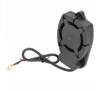 VELATEMOR 12V Electronic Buzzer Alarm Sounder, Flat Small Alarm Horn 110dB, High Decibel Buzzer for Motorcycle Car Truck Industrial Vehicle