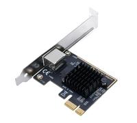 VELATEMOR 2.5GB PCIe Network Card with RTL8126 Chip, PCIe to 2.5 Gigabit Ethernet Network Adapter, 10 100 1000Mbps Ethernet Card for 7 8 10 11 Linux