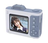 VELATEMOR 2.5K Digital Camera, 180° Flip Screen Video Camera Selfie Camera, 66MP Selfie Camera for Campus Life Recording (No Memory Card)
