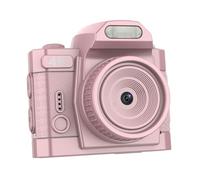 VELATEMOR 4K 64Mp Mini Keychain Camera, Portable Thumb-Sized Digital Camera With 78° Wide Angle Lens, 19 Filter Effects, Fhd Retro Video Camcorder For Travel, Photos & Videos (Pink)