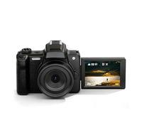 VELATEMOR 4K Digital Camera, 2.8 Inch 180 Degree Flip Screen with 28X Zoom 68MP Sensor for Vlogging Photography, with Beauty Mode and 8 Filters, for Travel Blogging