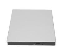 VELATEMOR 4K Optical Drive Player with 5Gbps Transfer Rate (Silver) | Wide compatibility, portable design, dual USB power, ABS material