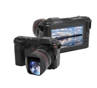 VELATEMOR 50MP Digital Camera with 50x Optical Zoom, 5K Resolution and Night, 4 Screen, 5G WiFi, 64G SD Card, 4800mAh Battery, For Photography, Video Recording and Travel