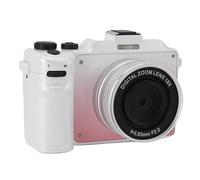 VELATEMOR 5K 80MP Digital Camera, Portable WiFi Vlog Camera Travel Cameras, with 18X Zoom 3 Inch Screen & Cold Shoe Mount, for Photography Video Live Streaming (Gradient Pink)