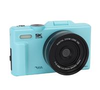 VELATEMOR 5K Digital Camera, 75MP HD Autofocus Cameras, 18X Digital Zoom WiFi Mirrorless Camera with 3 Inch 180° Flip Screen for Travel