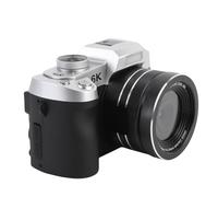 VELATEMOR 6K Digital Camera with Dual Screen, 84MP WiFi Vlogging Camera, 18X Zoom UHD Autofocus Video Camara with 3 Inch 180° Flip Screen Flash for Travel Recording Video (Black)