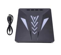 VELATEMOR 7 in 1 External Dvd Drive Usb 3.0 Type-C 8x 24x Blu-ray Cd | Abs Housing, Laptop and Desktop Use, Os 8.6 and Above, Optical Burner, Tray Loading