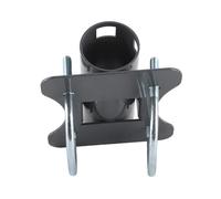 VELATEMOR Adjustable Stainless Steel Aerial Mast Pipe Bracket for Dish Antennas, U Shape Mounting Adapter for Motorhomes, Yachts, 1 X Aerial Mast Pipe Bracket