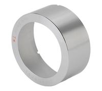 VELATEMOR Camera Front Lens Assembly Circle, Camera Lens Adapter Circuit Precisely Size Good Compatibility Rugged for the Exchange (Silver)