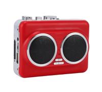 VELATEMOR Cassette Tape Player, Portable Cassette to MP3 Converter with USB Flash Drive, Built in Dual Speakers, 3.5mm Headphone Jack, for Digitizing and Playing Audio Cassettes