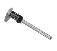VELATEMOR Digital Caliper High Accuracy Electronic Vernier Micrometer Caliper Measuring Tool for Industry Science Engineering 9.45x3.15x0.79in Stainless Steel