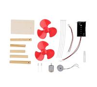 VELATEMOR DIY Wind Generator Toy Kit Educational Set for Children 1.5V