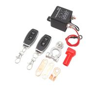 VELATEMOR Dual 12V Remote Battery Disconnect Switch Prevent Battery Drain High Security 200A Kill Switch for Car, Compact Size, for Car Protection