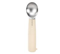 VELATEMOR Electric Ice Cream Scoop, 3 Temperature Settings (Beige)