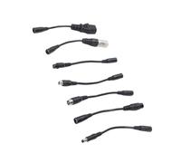 VELATEMOR Electric Scooter Charger Conversion Cables, Multi Compatible Male to Female Adapter with Retardant PVC and Brass Connectors, for Hoverboards Scooters Self Balancing