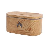 VELATEMOR Flame Essential Oil Diffuser with Realistic Flame Effect (Light