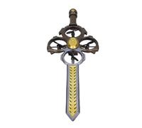 VELATEMOR Flying Sword RC Airplane, Gesture Control Airplanes, Gesture Remote Control Flying Sword with Multi Color Led Light, 360° Flip Fighter Jet Toy, Gravity Sensing, Stunt Roll, for (Bronze)