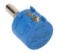 VELATEMOR High Precision Wirewound Potentiometer 10k Ohm | Durable construction, high accuracy, thermal resistance, ideal for electronics, power load capability