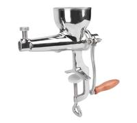 VELATEMOR Manual Wheatgrass Juicer, Stainless Steel Hand Crank Fruit Vegetables Squeezer Cold Press Juicer, for Spinach Baby Kale Apples Pomegranates Celery Ginger