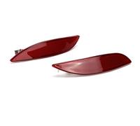 VELATEMOR Megane III Rear Bumper Reflector Set Rugged Safety Warning Light for 2008-2016 Models 2 Pcs ABS Material