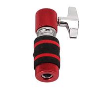 VELATEMOR Metal Jazz Drum Clutch, Easy Install Hi Hat Replacement (Red) | Durable metal construction, wear resistant design, quick setup, standard hi hat accessory