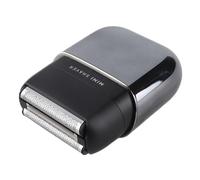 VELATEMOR Mini Electric Foil Trimmer, Rechargeable Travel Groomer | Floating head design, Wet/dry shaving, LED battery indicator, Compact and portable