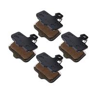 VELATEMOR Mountain Bike Metallic Disc Brake Pads Ultimate Brake Power Silence for Avid R CR CR MAG/X0 XX DB, Resin & Steel, 4 Pairs, Mini Size with Spring Clamp