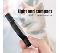 VELATEMOR Pet Collar Protective Case for Anti Theft Anti Lost Cover for Collars - and Easy to Use - for All Pet Owners, ABS Material (black)