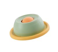VELATEMOR Pet Lick Bowl Slow Feeder for Cats Dogs, Interactive Anti-Choking Chew Dispenser Plate for Liquid Treats, Durable Food Grade PP, 12x12x4cm, 1 Unit (Green)