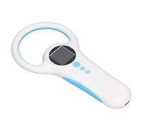 VELATEMOR Pet Microchip Scanner Rechargeable EMID FDX-B ISO11784/85 134.2KHZ 125KHz Reader with Organic LED Screen and Reading