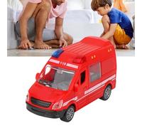 VELATEMOR Plastic Truck Toy, Safe and Durable, 1:36 Scale, Opening Doors, Practical Truck Model for Imaginative Play (Type A)