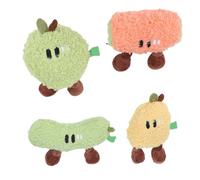VELATEMOR Plush Catnip Toy, Teeth Cleaning Chew Design