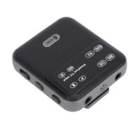 VELATEMOR Portable 2 in 1 Bluetooth 6.0 Receiver Transmitter, Support SBC AAC LC3 ENC, Audio Adapter for Home Stereo with 3.5mm AUX Display for Guiding Teaching Meetings