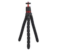 VELATEMOR Portable Camera Tripod Stand Metal ABS Selfie Stick Tripod 360° Rotation, Travel Friendly for Hiking Mountaineering